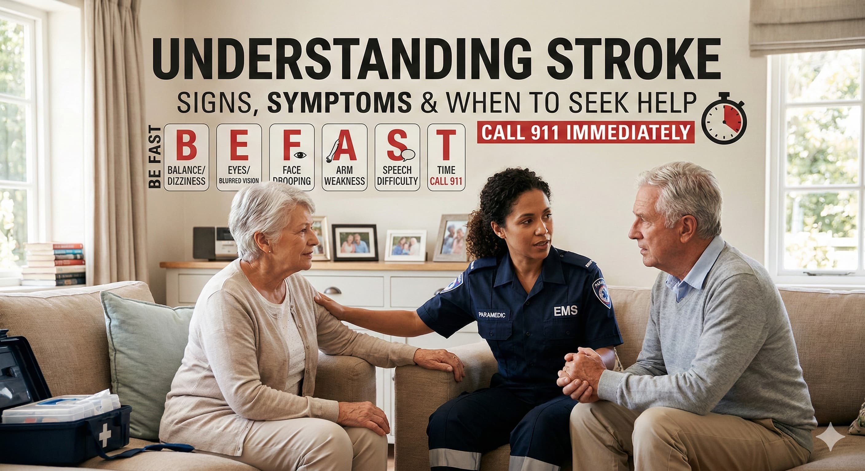 Understanding Stroke: Signs, Symptoms & When to Seek Help